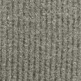 1 Yard Warm White Gray Black Texture Brushed Stretch 5 by 4 Rib Knit Fabric 55 Inches Wide