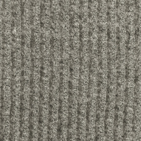 1 Yard Warm White Gray Black Texture Brushed Stretch 5 by 4 Rib Knit Fabric 55 Inches Wide