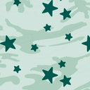 Printed Spandex Camo Star Fabric