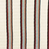 1 Yard Multi Stripe Stretch Rib Knit Off White, Wine Red, Fog Blue, Blue Black, Carmel Beige Matte Finish 57 Inches Width