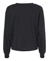 Women's Cotton Jersey Long Sleeve Crop Tee