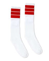 USA-Made Striped Crew Socks