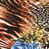 Printed Spandex Fabric Lady Rose Floral Animal