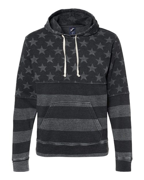 Men's Triblend Fleece Hooded Sweatshirt
