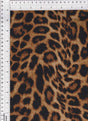 Animal Print Stretch Knit Fabric Amber