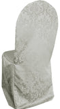 Jacquard Banquet Chair Cover Silver