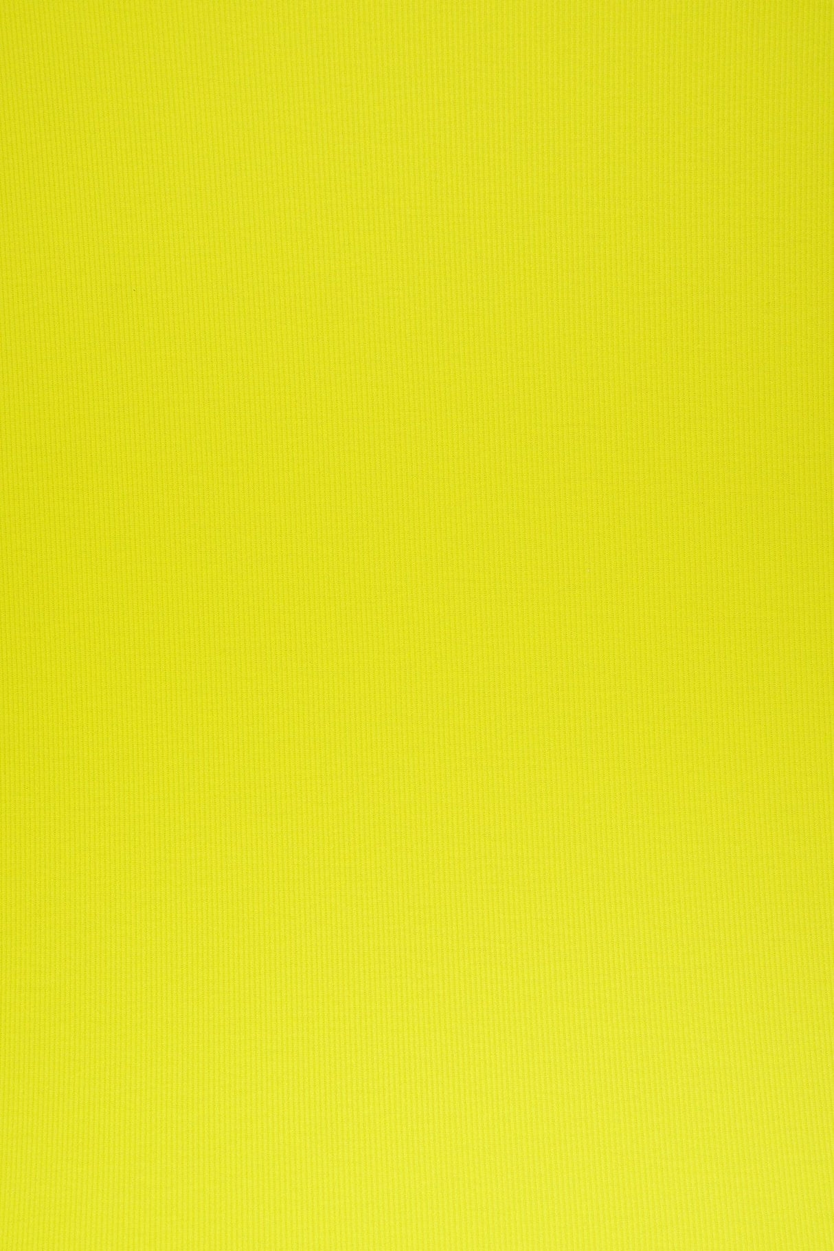 Rib Solid Stretch Knit Fabric