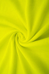 Rib Solid Stretch Knit Fabric