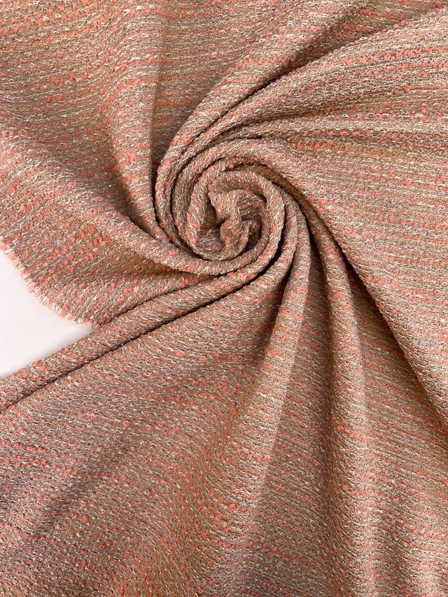Bouclé Blend Suit Fabric Multicolour