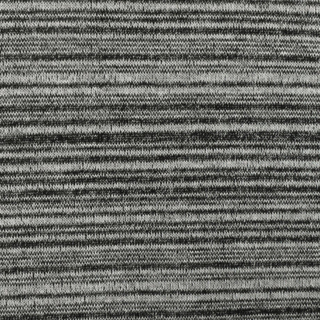 1 Yard Old White & Black Stripe Stretch Jersey Knit Fabric, 57 Inches Wide