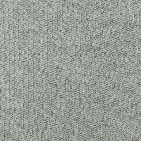 1 Yard Black & Light Icy Gray Rib Knit Textured Stretch Fabric for Dresses & Activewear, 57" Width