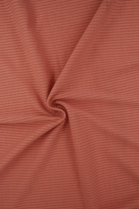 Rib Solid Stretch Knit Fabric