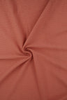 Rib Solid Stretch Knit Fabric
