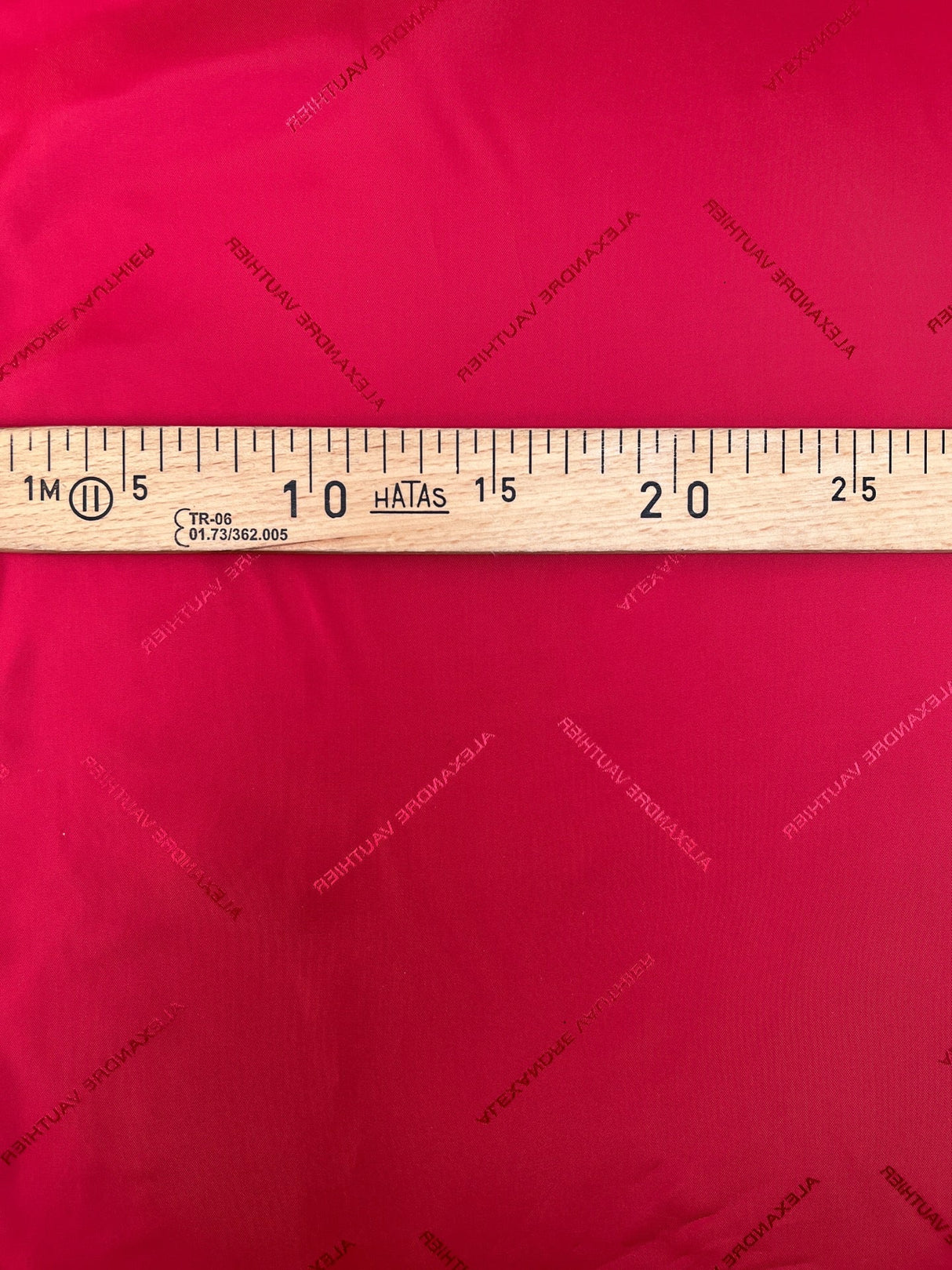 Viscose Lining Twill Red Shade