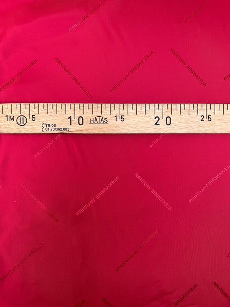 Viscose Lining Twill Red Shade