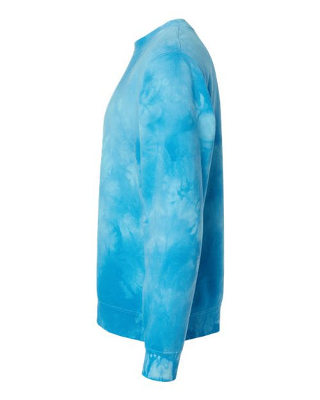 Unisex Midweight Tie-Dyed Crewneck Sweatshirt