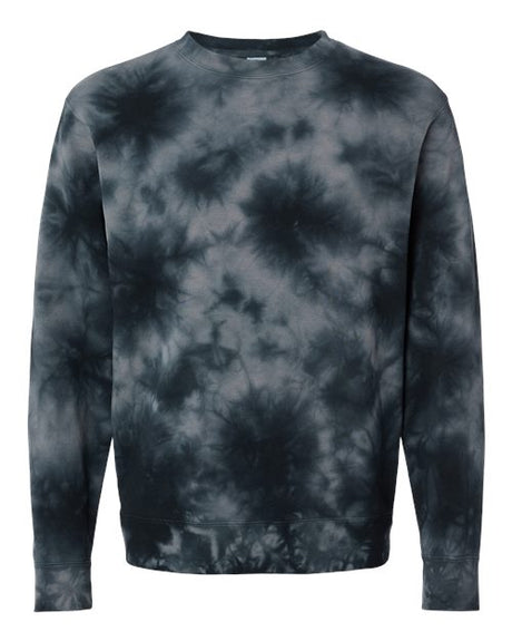 Unisex Midweight Tie-Dyed Crewneck Sweatshirt