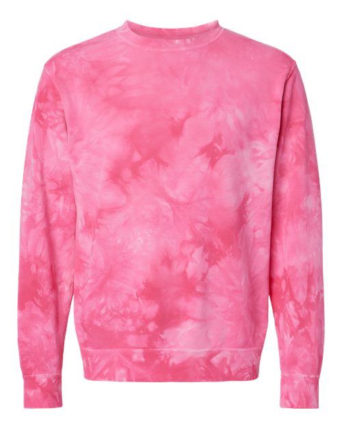 Unisex Midweight Tie-Dyed Crewneck Sweatshirt