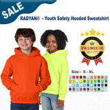 Youth Safety Long Sleeve Hooded Sweatshirt | RADYAN®