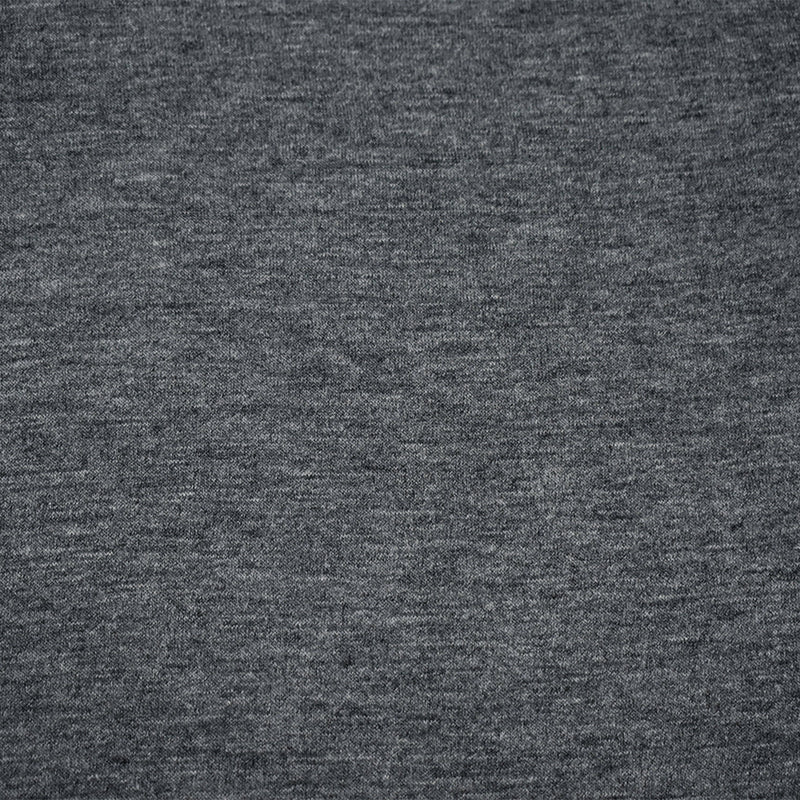 1 Yard Heather Gray Rayon Stretch Spandex Slub Double Brushed Jersey Knit Fabric For Apparel Crafts 60 Inches Width