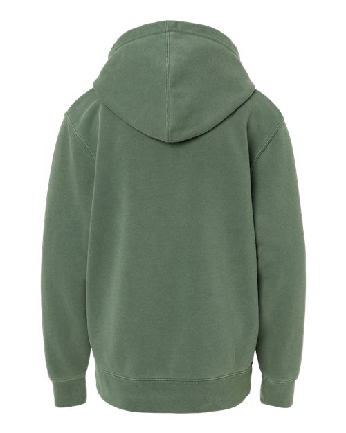 Youth Midweight Pigment-Dyed Hooded Sweatshirt