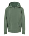 Youth Midweight Pigment-Dyed Hooded Sweatshirt