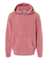 Youth Midweight Pigment-Dyed Hooded Sweatshirt