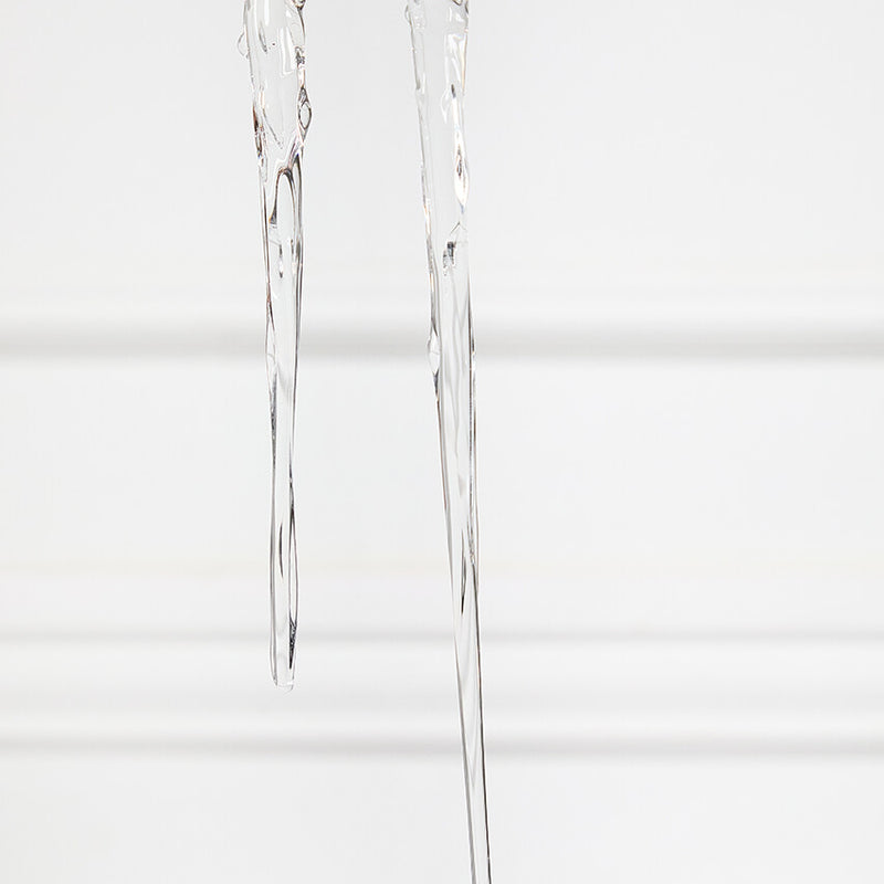 Glass Icicle Ornament