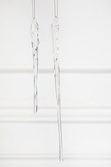 Glass Icicle Ornament