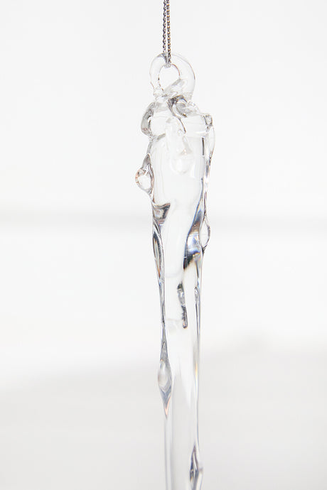 Glass Icicle Ornament