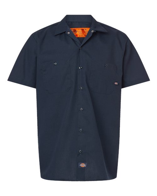 Industrial Short Sleeve Work Shirt - Tall Sizes