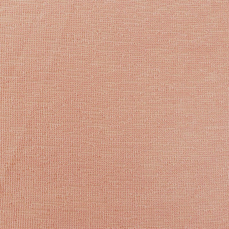 1 Yard Peach Orange Semi Sheer Patterned Jacquard Knit Fabric For Apparel Crafts 63 Inches Width