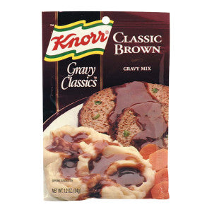 KNORR CLASSIC BROWN GRAVY MIX 1.25 OZ PACKET