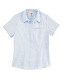 Dickies Women's Short Sleeve Stretch Oxford Shirt