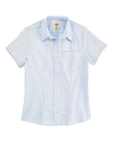 Dickies Women's Short Sleeve Stretch Oxford Shirt