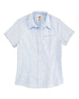 Dickies Women's Short Sleeve Stretch Oxford Shirt