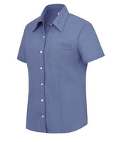 Women's Short Sleeve Stretch Oxford Shirt