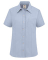 Women's Short Sleeve Stretch Oxford Shirt