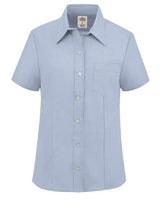 Dickies Women's Short Sleeve Stretch Oxford Shirt