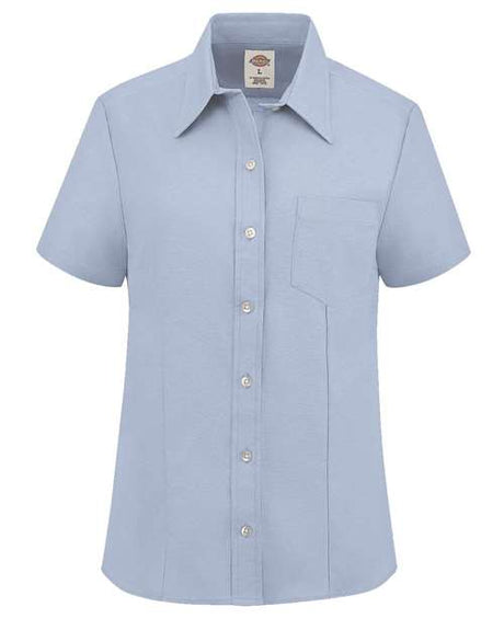 Dickies Women's Short Sleeve Stretch Oxford Shirt