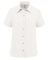 Women's Short Sleeve Stretch Oxford Shirt