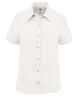 Dickies Women's Short Sleeve Stretch Oxford Shirt