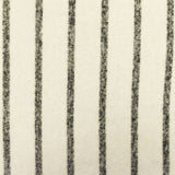 1 Yard Could Ivory & Gray Stripe Stretch Brushed Jersey Knit Fabric for Activewear, 54 Inches Wide