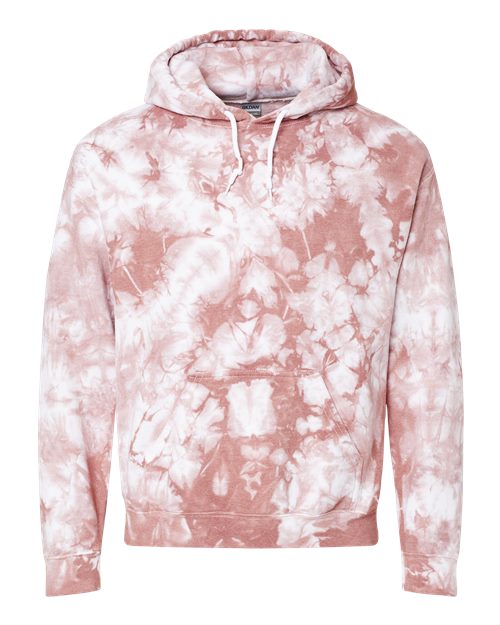 Blended Tie-Dyed Hooded Sweatshirt