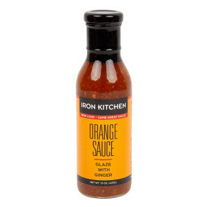 IRON CHEF ORANGE SAUCE WITH GINGER 15 OZ BOTTLE