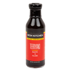 IRON CHEF TERIYAKI BASTE & GLAZE 14.5 OZ BOTTLE