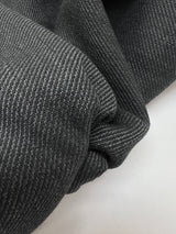 Cotton Blend Twill Melange Gray