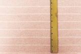 1 Yard Pink White Stripe Stretch Poly Blend Brushed Face Jersey Knit Fabric 53" Width