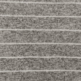 1 Yard of Soft White & Black Stripe Knit Brushed Texture, Soft Hand Lightweight Apparel Fabric, 60" Width