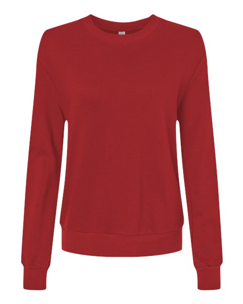 Women's Eco-Washed Terry Throwback Pullover